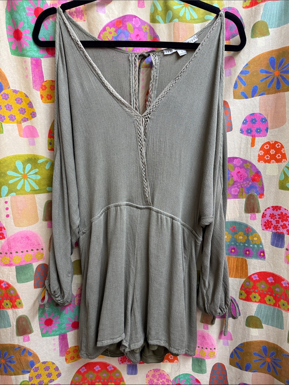 Hyfve Open Arm Romper. Large
